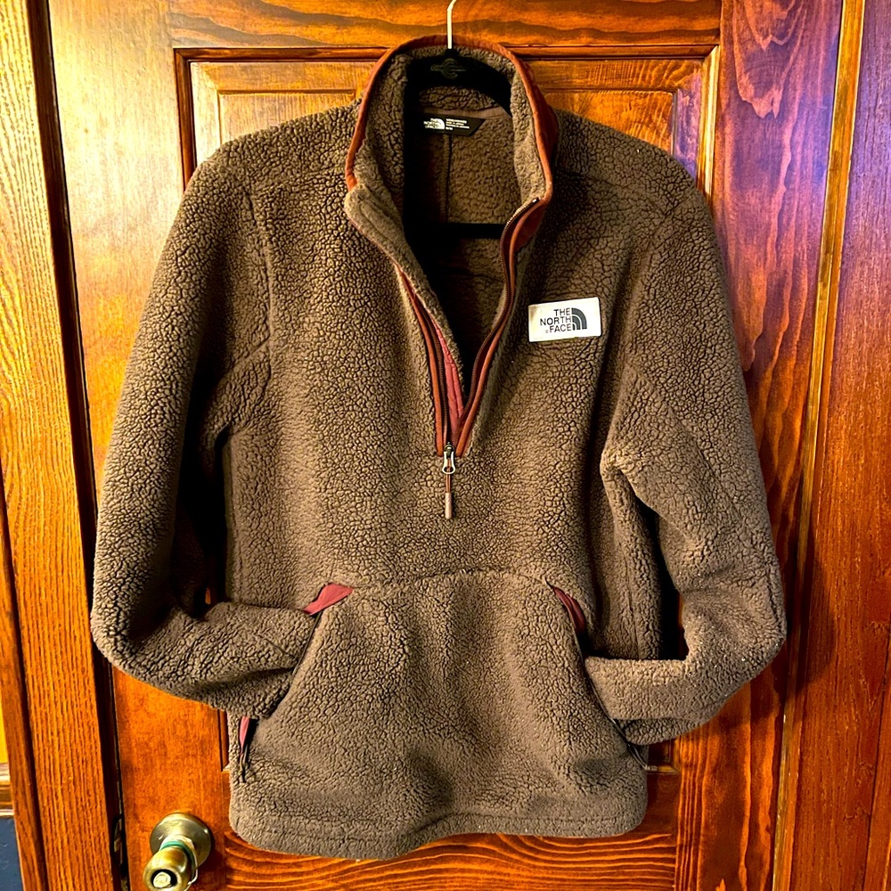 North Face half zip fleece
